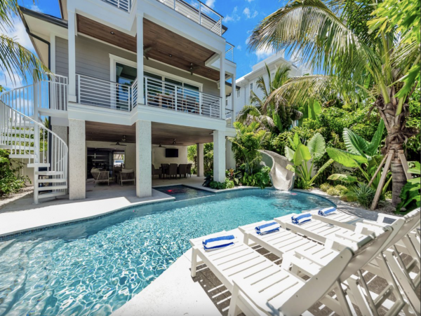 Luxury Lido Key Vacation Villa Stroll to Beach St Armands Circle