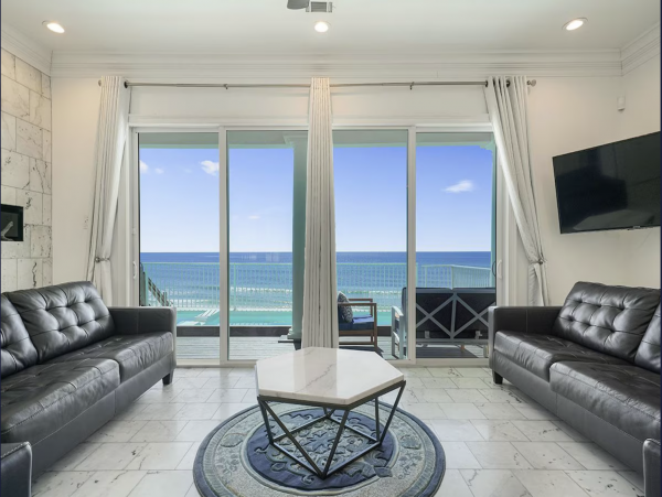 Magnificent Frangista Beach Vacation Villa with Private Pool