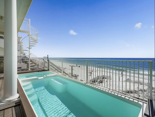 Magnificent Frangista Beach Vacation Villa with Private Pool