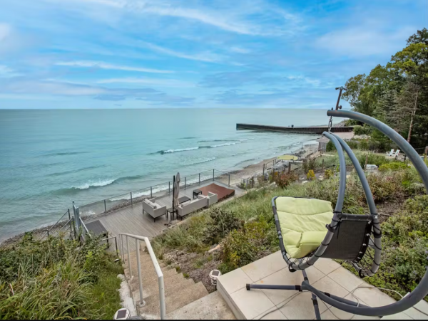 Spacious Lake Michigan Vacation Rental with Pool and Hot Tub