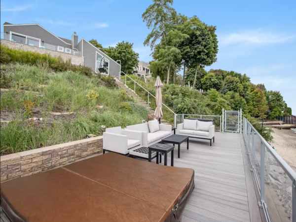 Spacious Lake Michigan Vacation Rental with Pool and Hot Tub