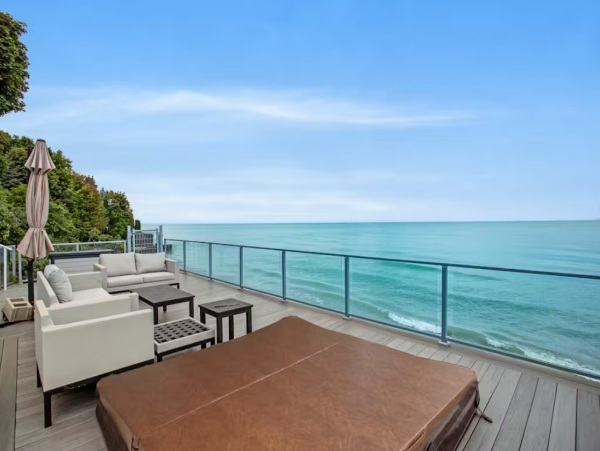 Spacious Lake Michigan Vacation Rental with Pool and Hot Tub