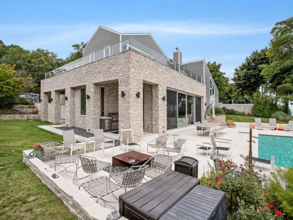 Spacious Lake Michigan Vacation Rental with Pool and Hot Tub