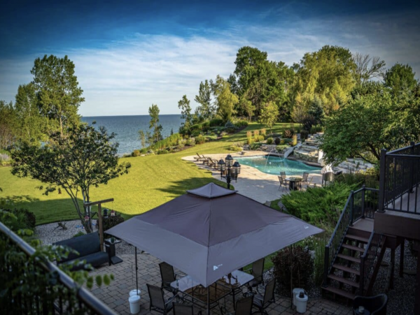 Lake Michigan Lakeside Mansion Eight Bedrooms Amazing