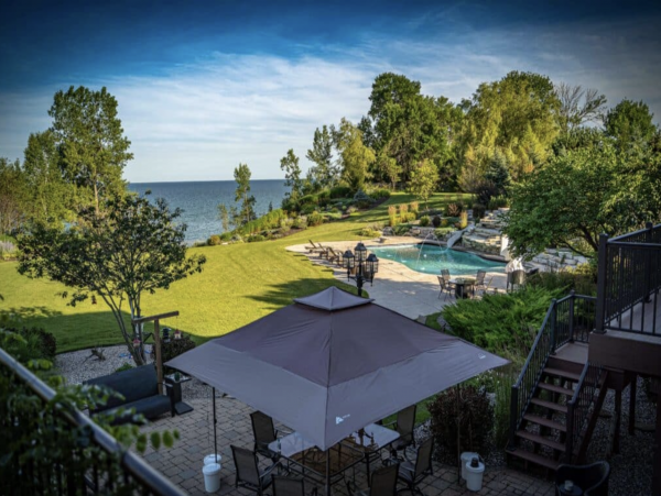 Lake Michigan Lakeside Mansion Eight Bedrooms Amazing