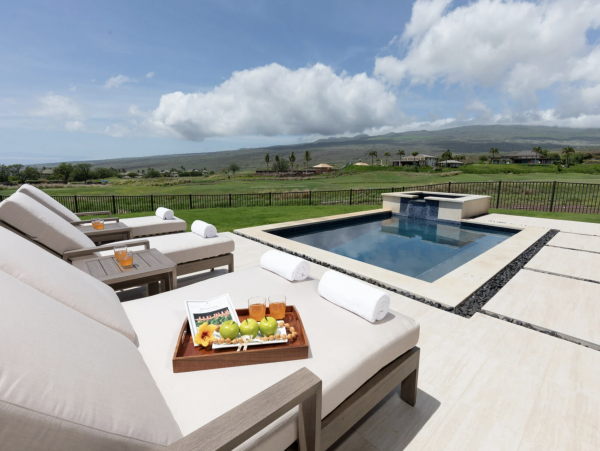 Big Island Luxury Ocean Rental Villa Main House & Guest House