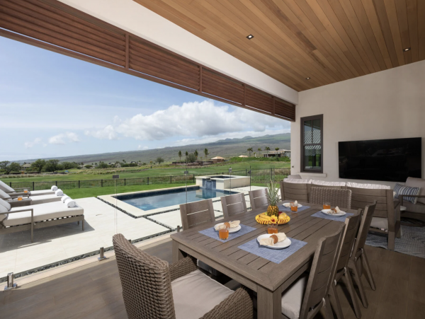 Big Island Luxury Ocean Rental Villa Main House & Guest House