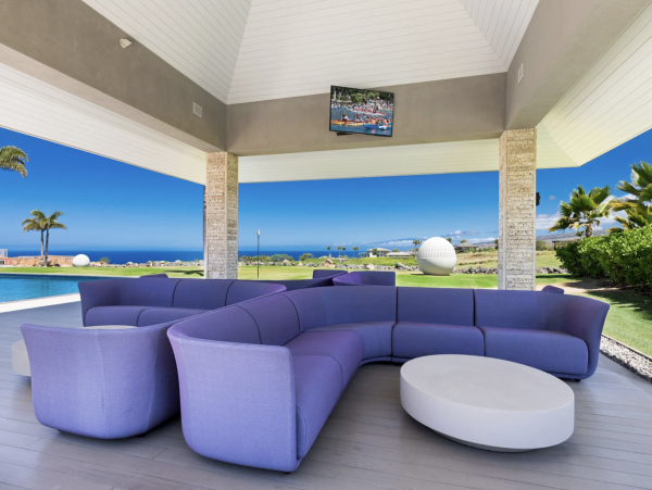Big Island Luxury Ocean Rental Villa Main House & Guest House