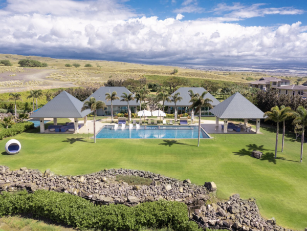 Big Island Luxury Ocean Rental Villa Main House & Guest House