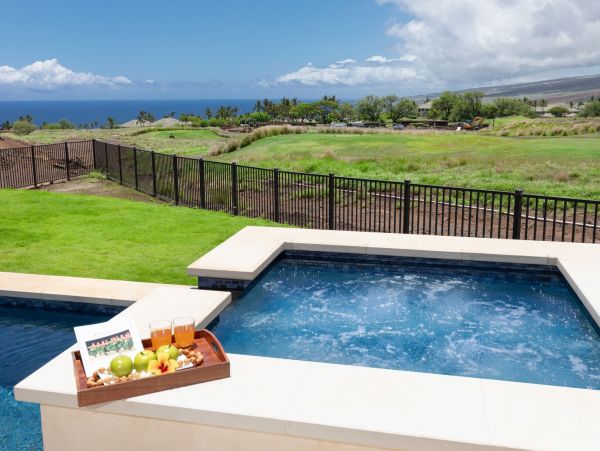 Big Island Luxury Ocean Rental Villa Main House & Guest House