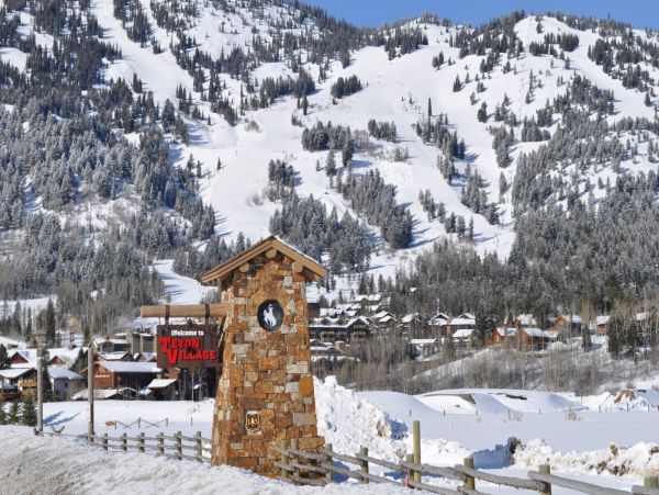 Mountain View & Walk to Lift Two Bedroom Vacation Rental in Teton Village