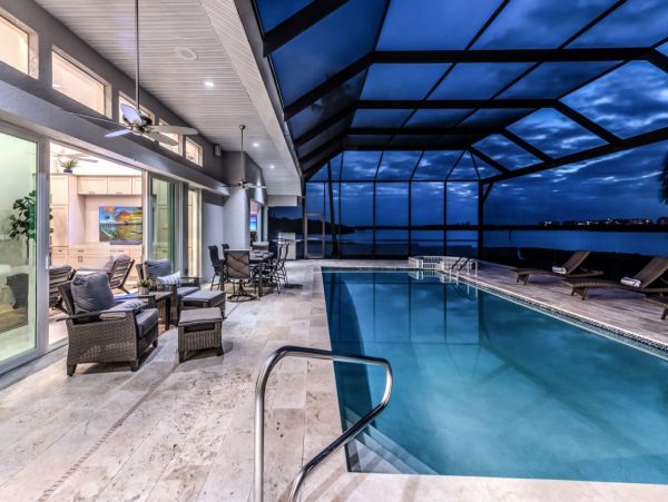 Water Views Bonita Springs Vacation Pool Home