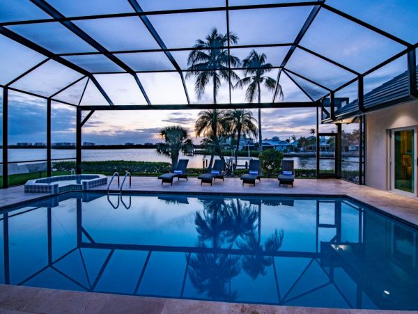 Water Views Bonita Springs Vacation Pool Home