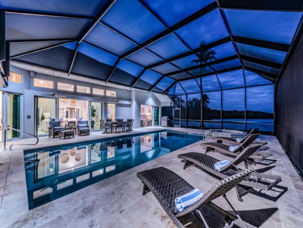 Water Views Bonita Springs Vacation Pool Home