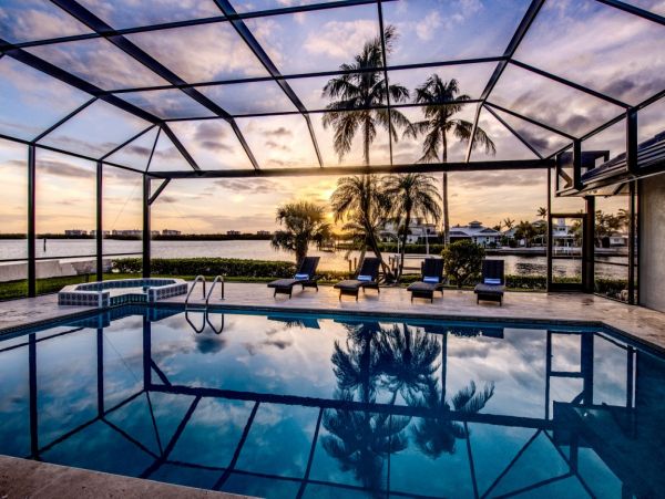Water Views Bonita Springs Vacation Pool Home
