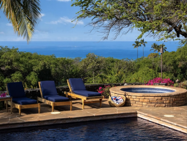 Waimea Pure Luxury 3/4 bedroom Villa Pacific Views
