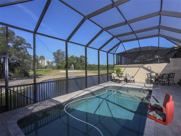 Longboat Key Vacation Pool Home Walk to Beach