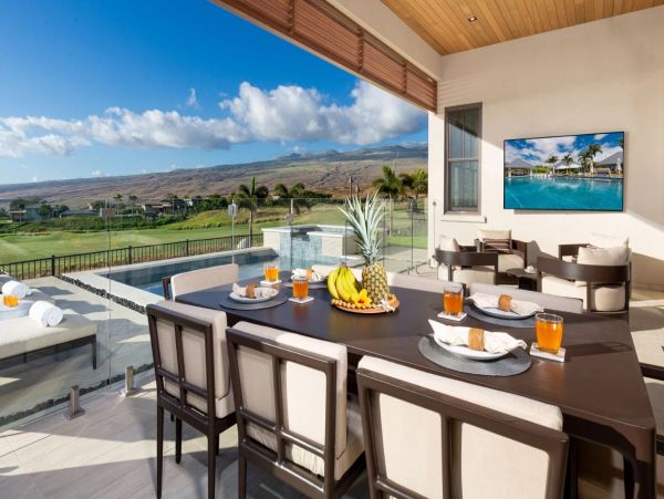 Mountain & Ocean View Stunning Four Bedroom Estate in Kohala Coast