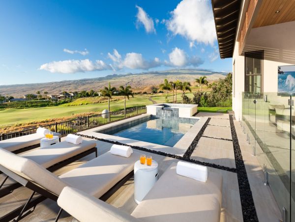 Mountain & Ocean View Stunning Four Bedroom Estate in Kohala Coast