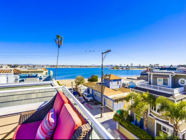 San Diego Beach House with 3 Bedroom & 360 views