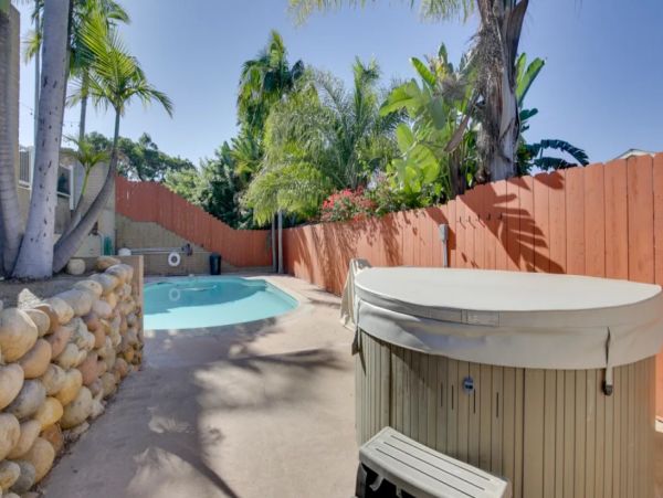 San Diego Three Bedroom Vacation Home with Private Pool and Spa