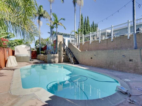 San Diego Three Bedroom Vacation Home with Private Pool and Spa