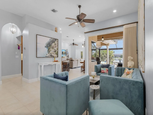 Stunning Canal Views from this Three Bedroom Vacation Home