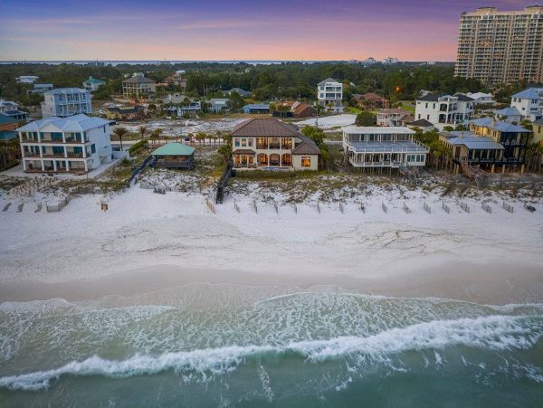 Gulf Front Seven Bedroom Vacation Rental Miramar Beach