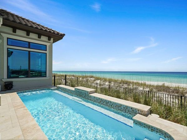 Gulf Front Seven Bedroom Vacation Rental Miramar Beach
