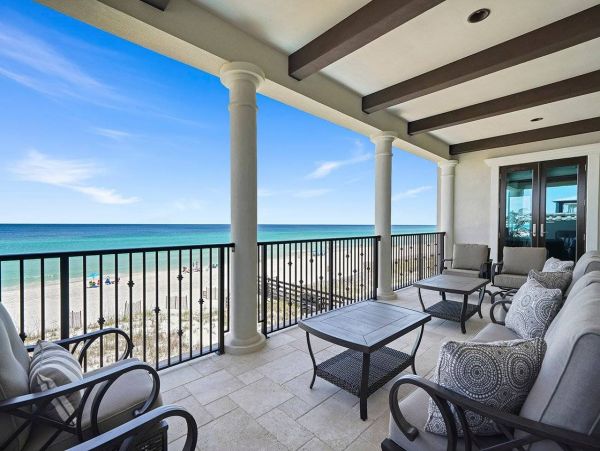 Gulf Front Seven Bedroom Vacation Rental Miramar Beach