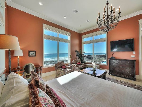 Gulf Front Seven Bedroom Vacation Rental Miramar Beach