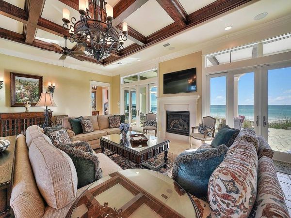 Gulf Front Seven Bedroom Vacation Rental Miramar Beach