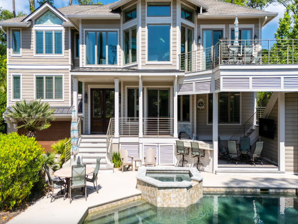 Lovely Second-Row Ocean View Vacation Rental 6 Bedrooms