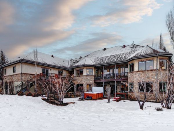 Park City Seven Bedroom Vacation Home with Mountain View