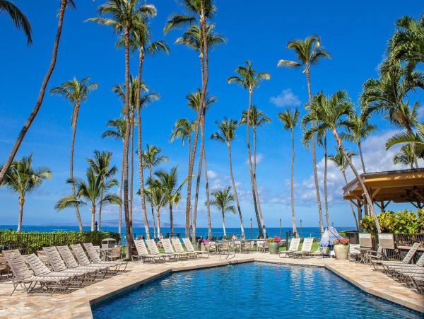 Two Bedroom Oceanfront Vacation Rental in Wailea