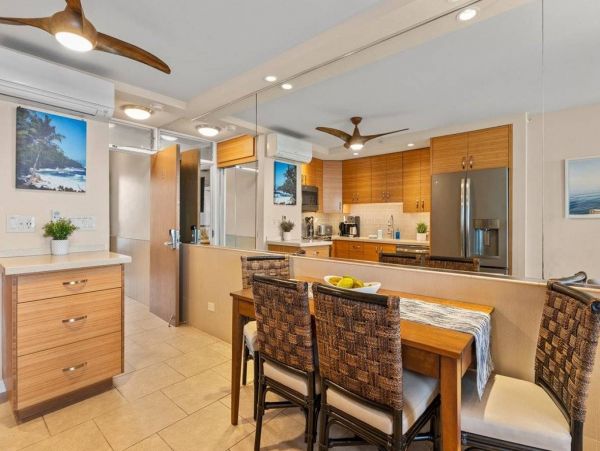 Two Bedroom Oceanfront Vacation Rental in Wailea