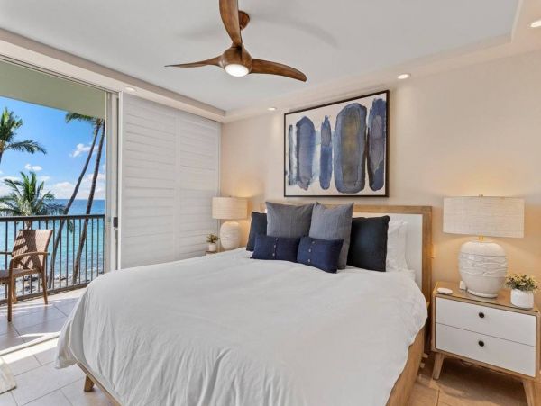 Two Bedroom Oceanfront Vacation Rental in Wailea