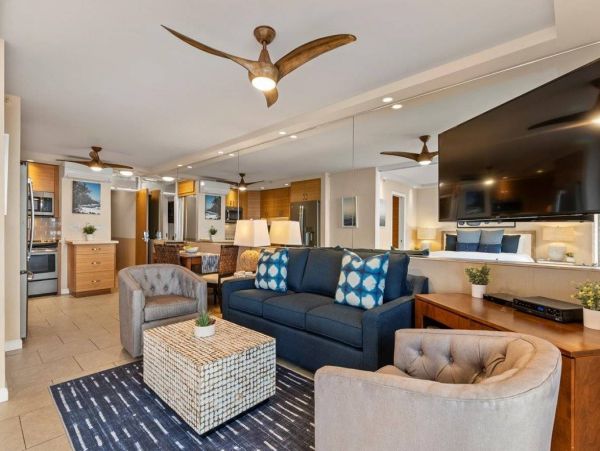 Two Bedroom Oceanfront Vacation Rental in Wailea