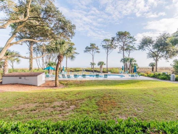 Hilton Head Two Bedroom Vacation Rental Steps to the Beach
