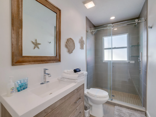 Lovely 3 Bedroom Vacation Rental Steps from the Beach
