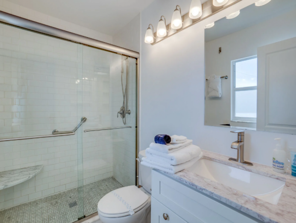 Lovely 3 Bedroom Vacation Rental Steps from the Beach