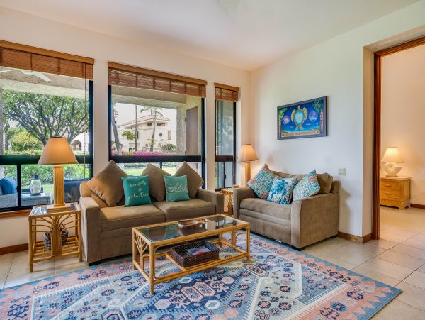 Comfortable Two Bedroom Vacation Rental in Waikoloa Village