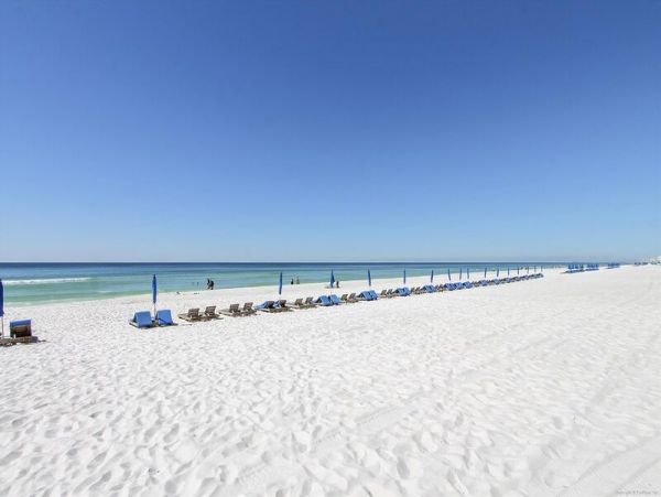 One Bedroom Plus Bunk Room Gulf Front Rental in Panama City Beach