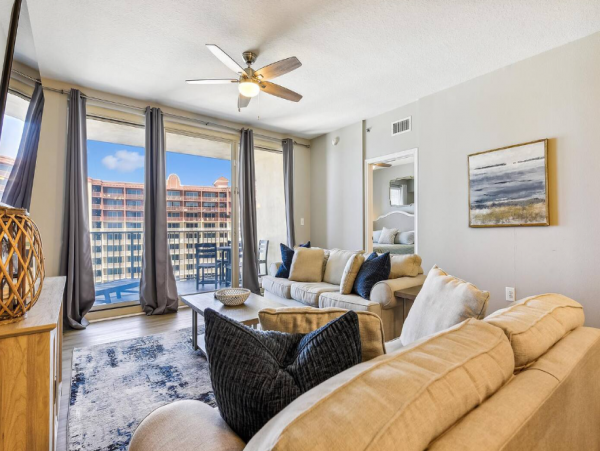 Panama City Beach Three Bedroom Vacation Condo with Ocean Views