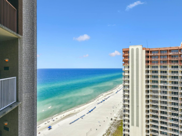 Panama City Beach Three Bedroom Vacation Condo with Ocean Views