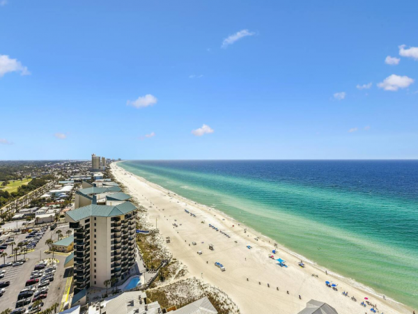 Panama City Beach Three Bedroom Vacation Condo with Ocean Views