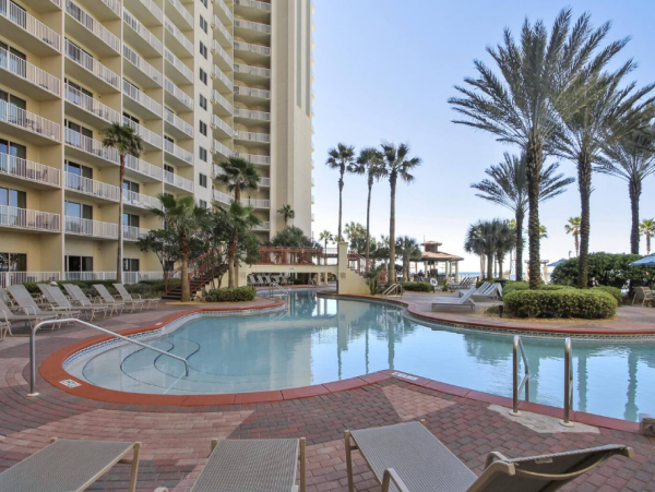 Panama City Beach Three Bedroom Vacation Condo with Ocean Views