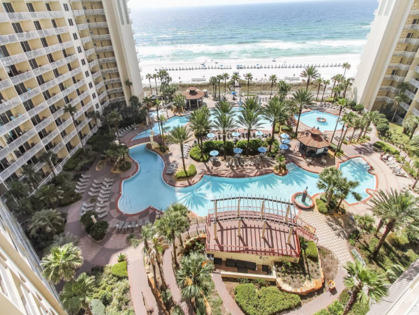 Panama City Beach Three Bedroom Vacation Condo with Ocean Views