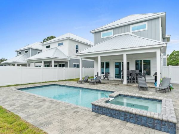 2 Luxury 10-Bedrooms Panama City Beach Houses with Pools