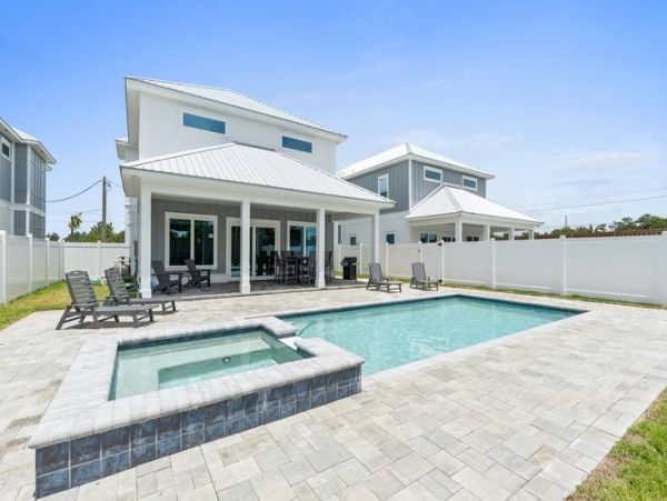 2 Luxury 10-Bedrooms Panama City Beach Houses with Pools